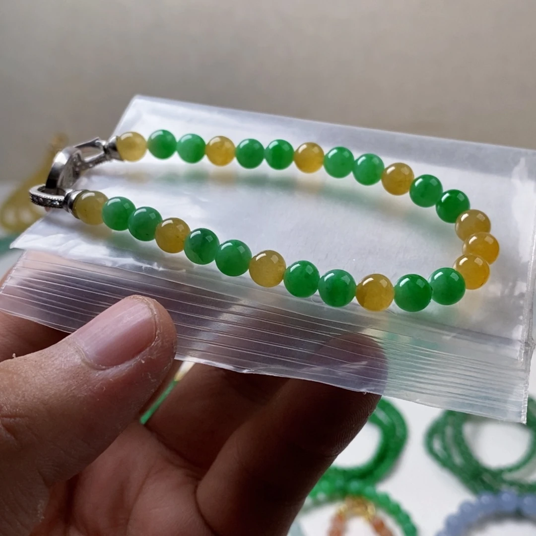 定制翡翠未镶嵌缅甸翡翠a货卡6.4