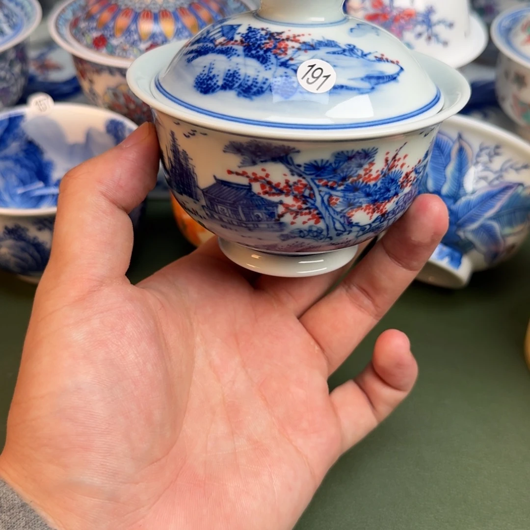 彦祖纯手工手绘茶具191