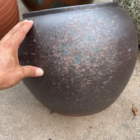 【闪购商品】紫砂花盆高约27口约24