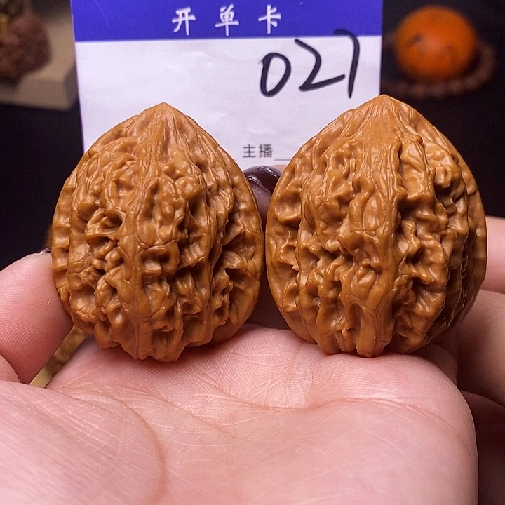 桃核吊坠文玩核桃老树鸡心40修n