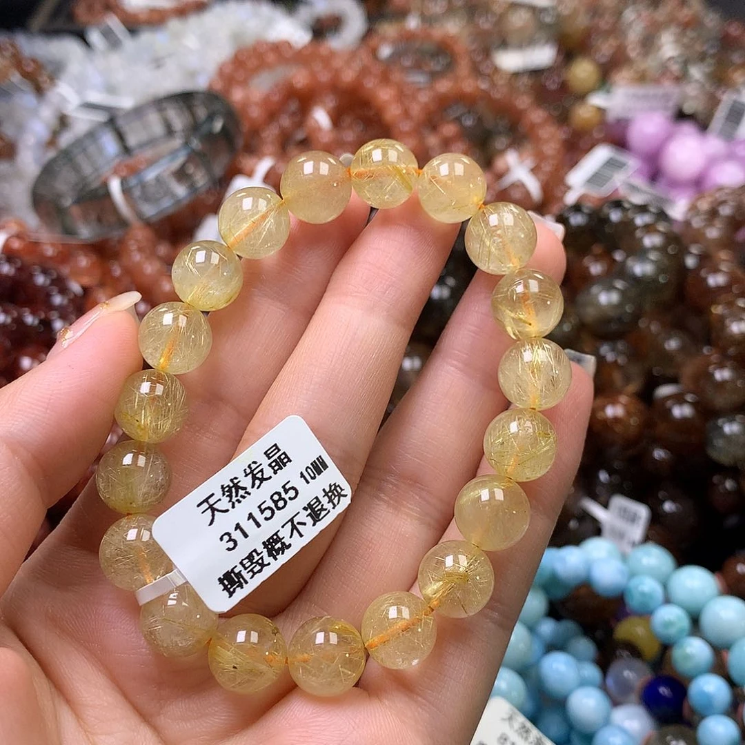水晶手链未镶嵌，