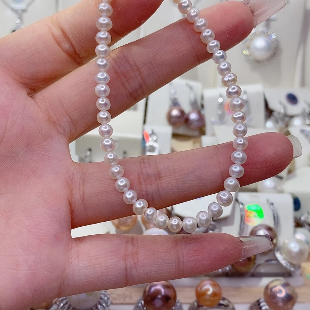 未镶嵌手链淡水珍珠
