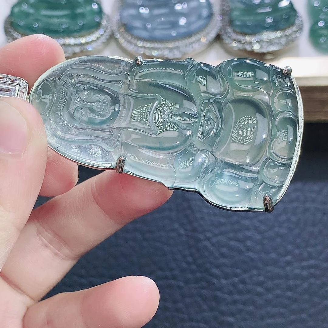 未镶嵌挂件翡翠翡翠