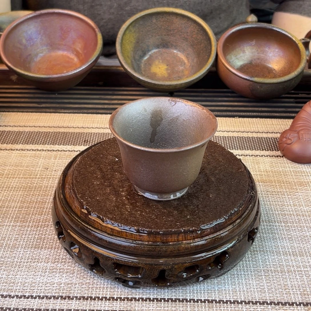 紫砂茶壶紫泥柴烧60cc