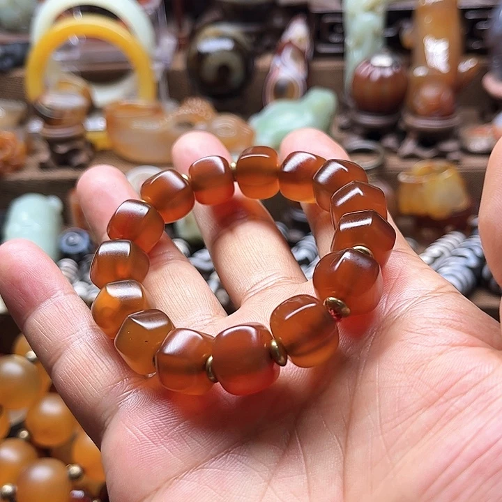 玛瑙/玉髓车挂未镶嵌