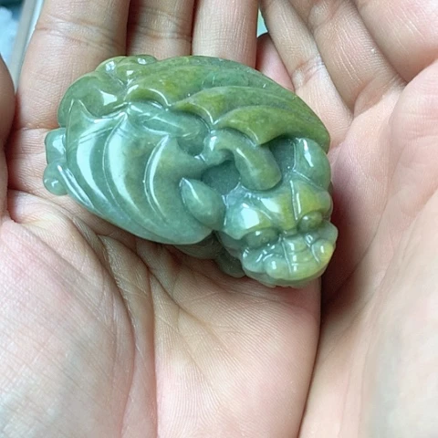 翡翠颈饰未镶嵌天然缅甸翡翠a货