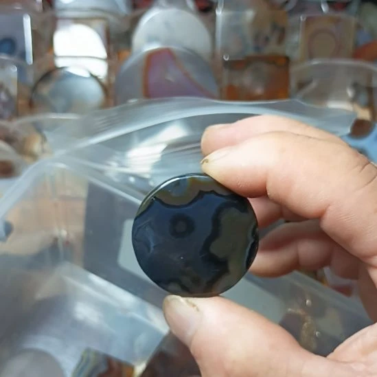 玛瑙/玉髓合金颈饰