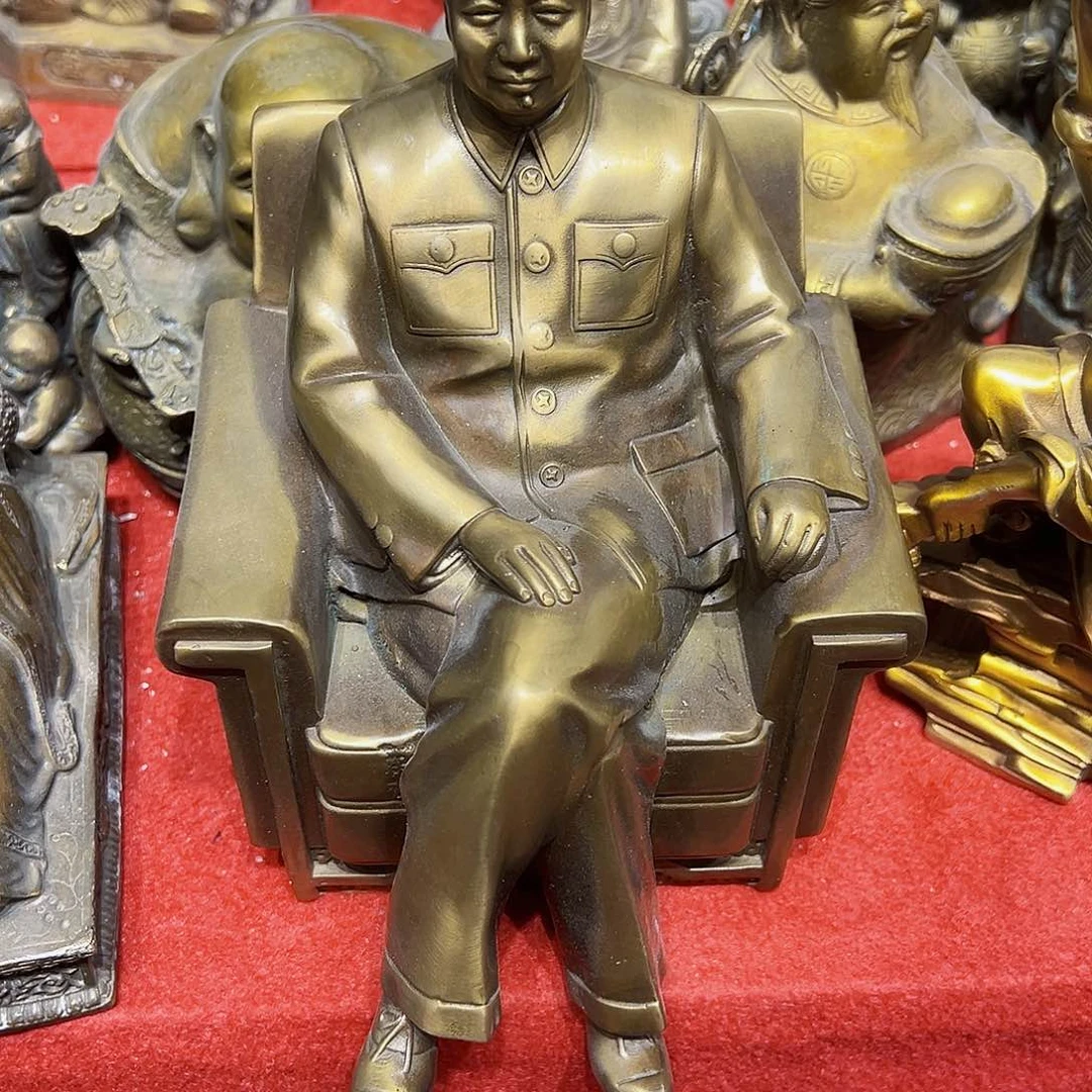 国*黄铜摆件工艺品，