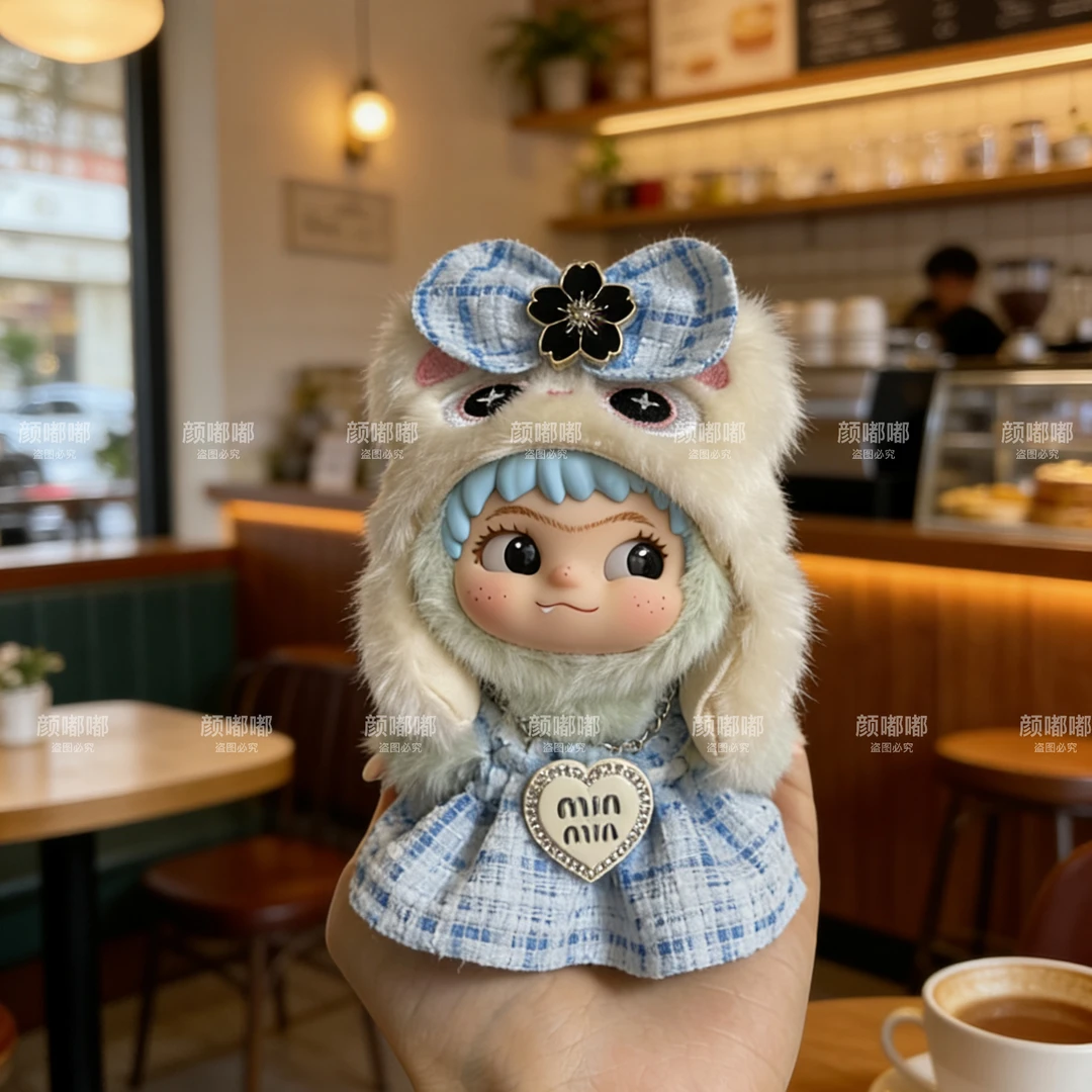 三代WAKUKU衣服 立刻开挂吧系列摆件盲盒毛绒娃娃搪胶仅娃衣