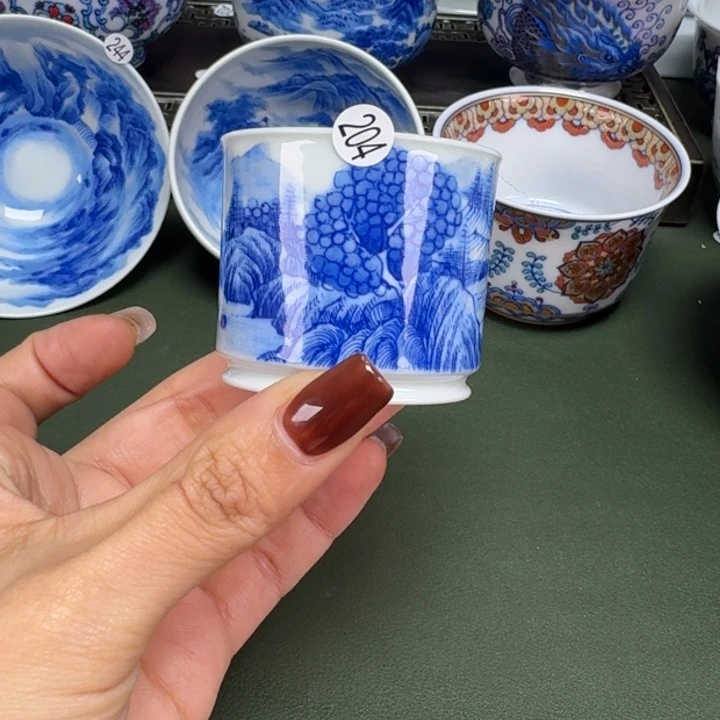 沙沙手工手绘茶具204