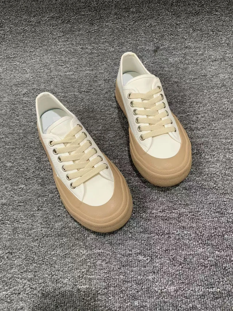 高品质 女鞋厚底低帮百搭舒适帆布鞋206