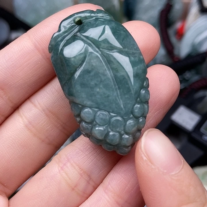 未镶嵌挂件翡翠翡翠