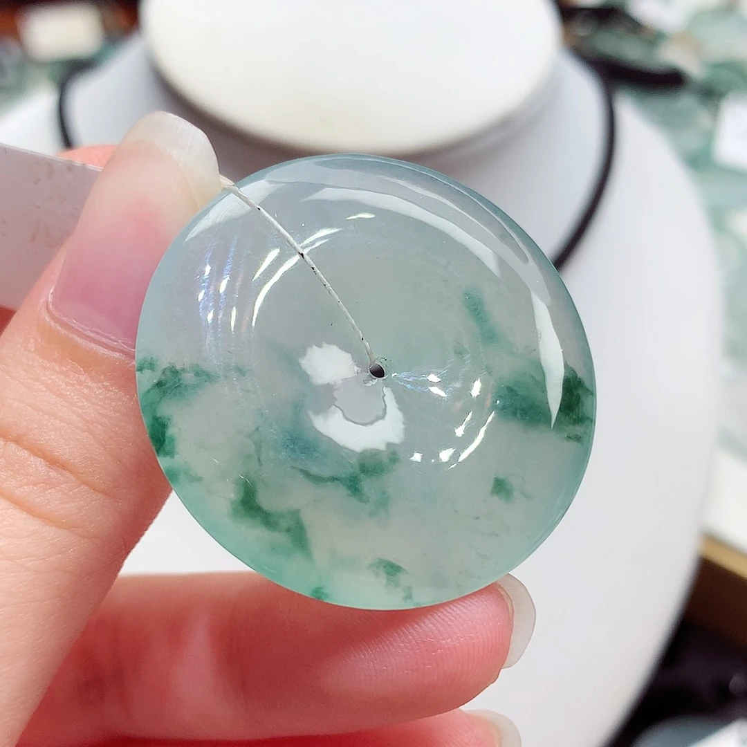 颈饰未镶嵌翡翠翡翠73，35.5/5.8