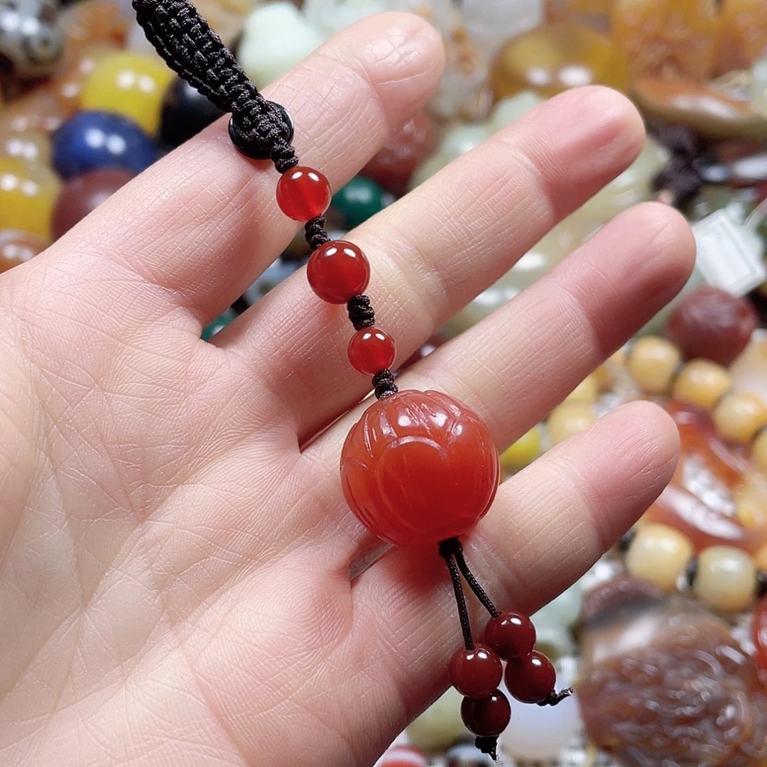 玛瑙/玉髓挂件未镶嵌