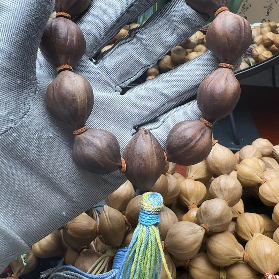 E***动手串橄榄核蒜头核紫皮