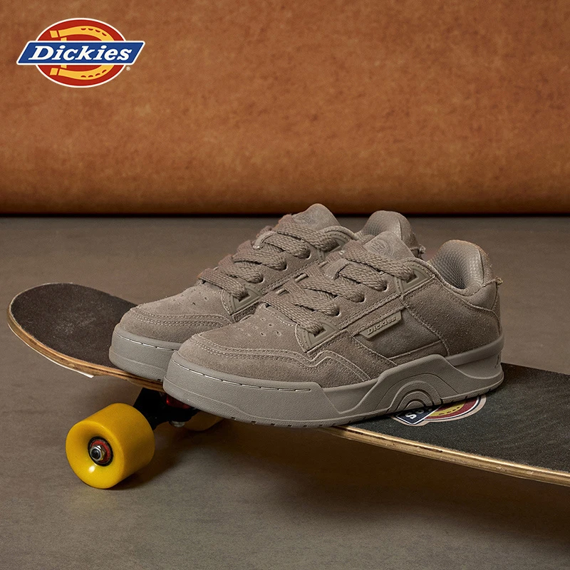 Dickies男鞋2025冬季百搭时尚透气板鞋户外潮流低帮鞋男士面包鞋