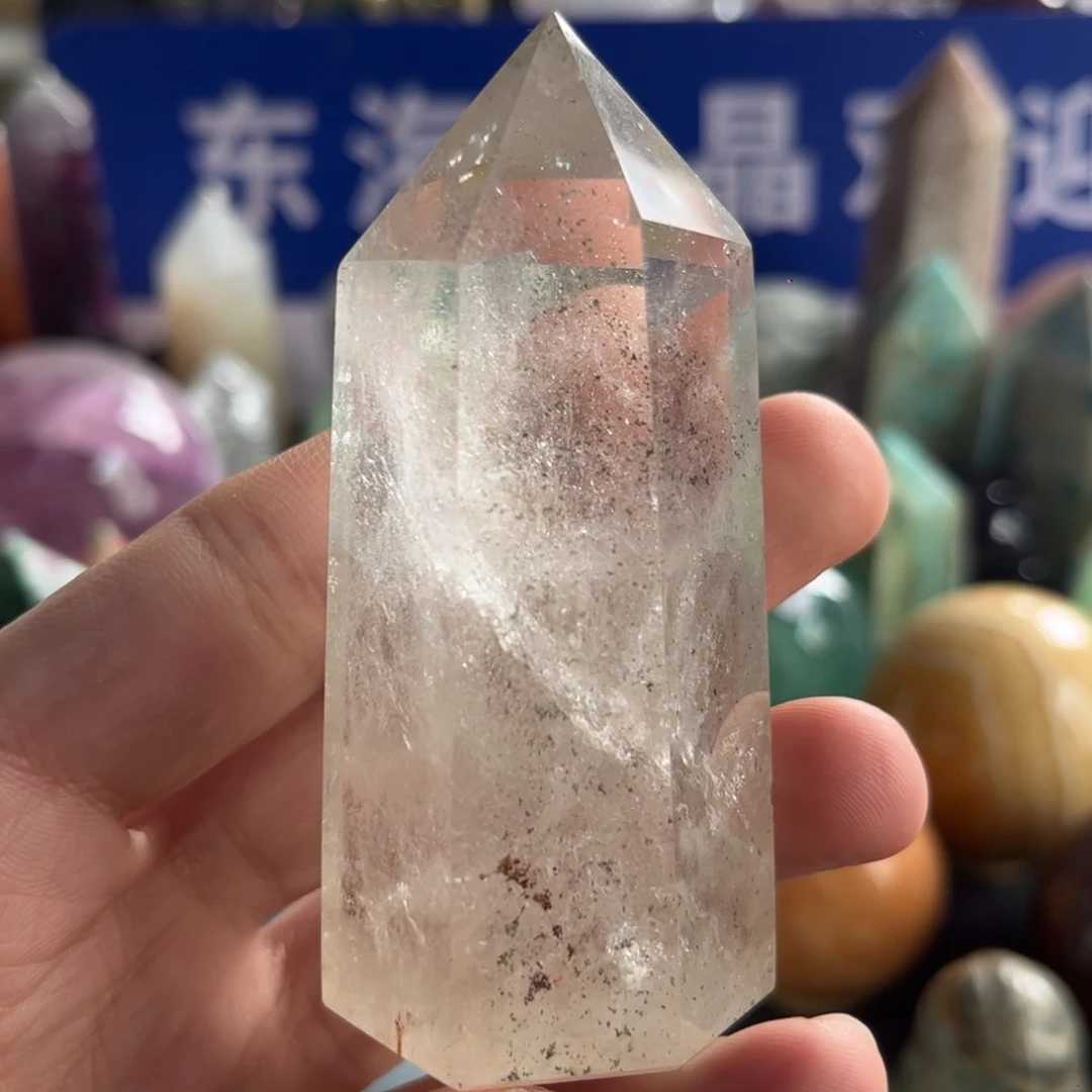 水晶天然水晶微瑕未镶嵌