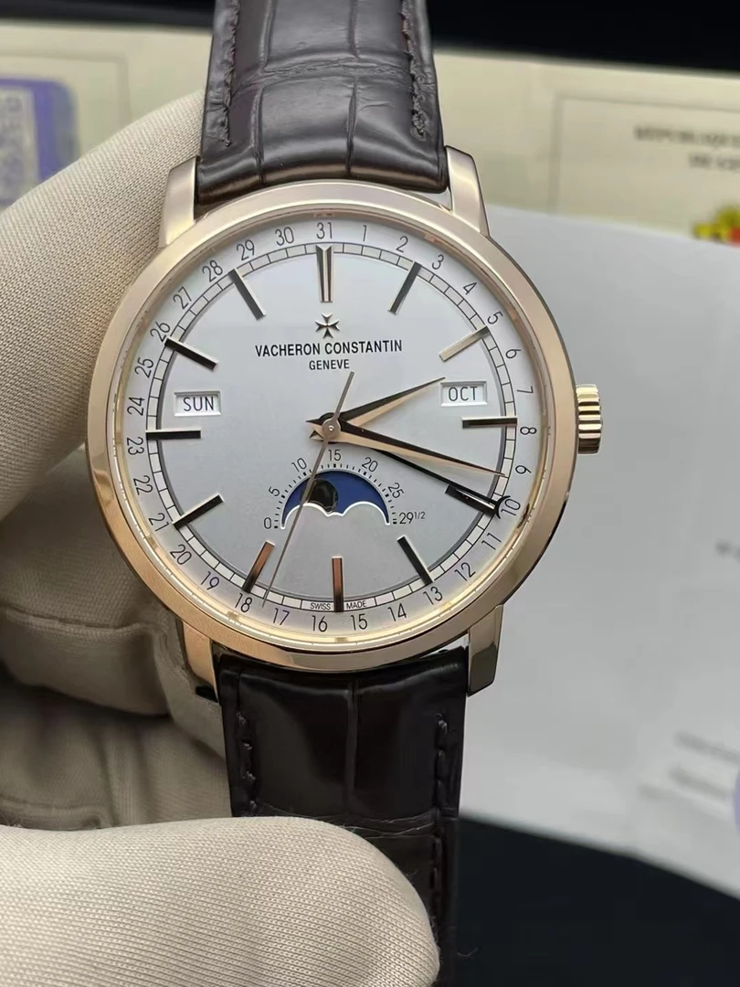 95新 Vacheron Constantin/江诗丹顿 杜师傅/自动机械男/传袭
