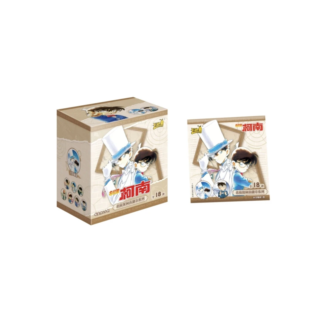 【拆包】卡游-名侦探柯南-漫画主题系列徽章盲盒/代拆