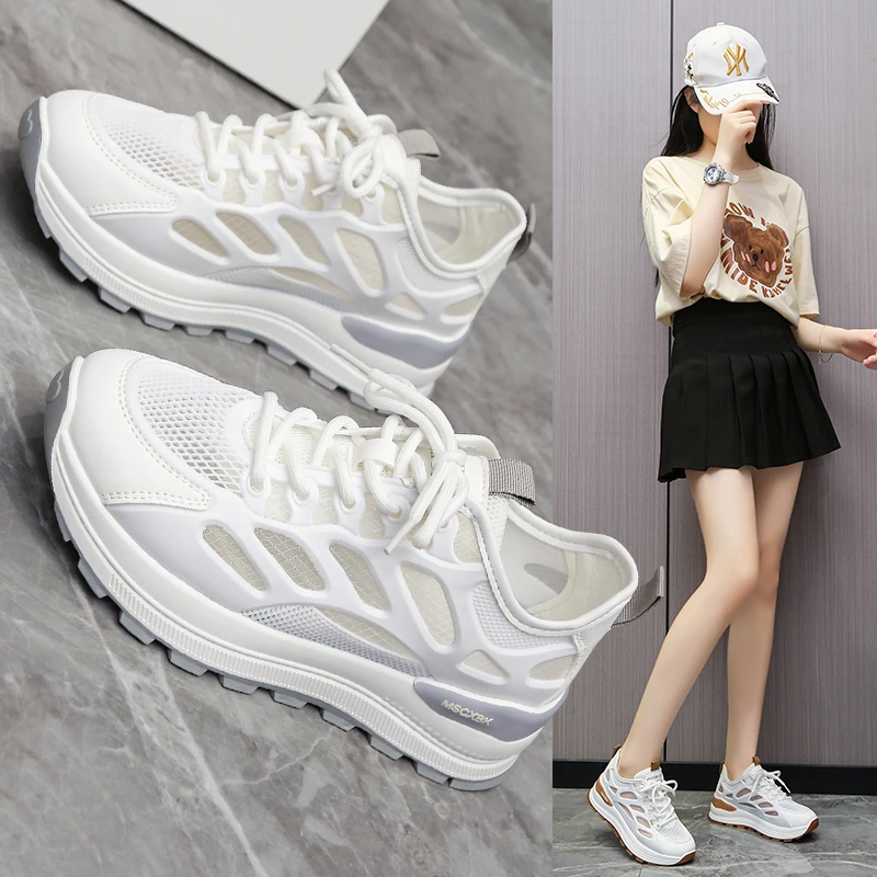 （一双孤品网鞋）2025夏季新款时尚单网透气百搭运动鞋5玉