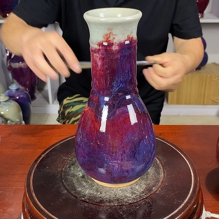 摆件尚峰钧窑作品摆件