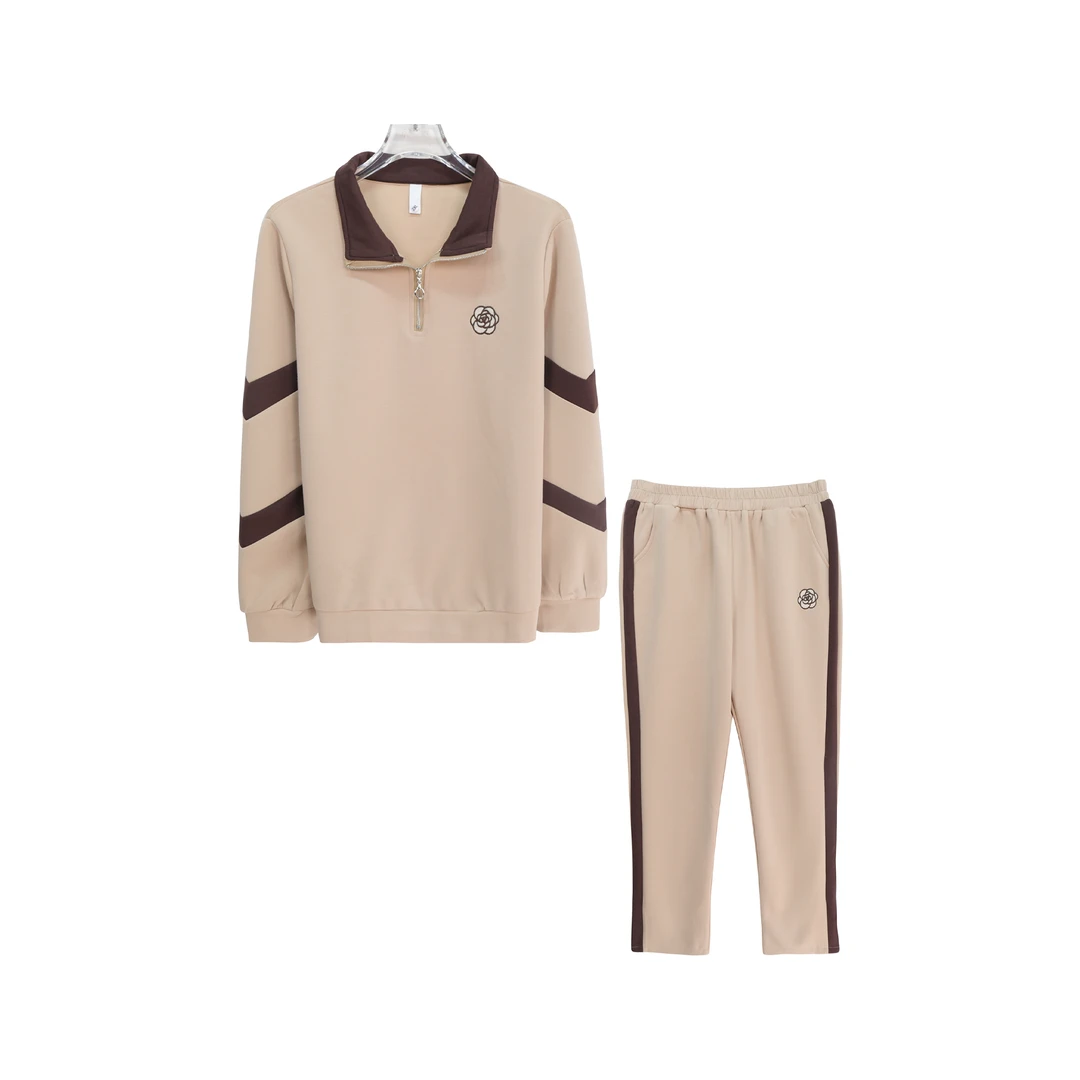 时尚休闲遮肉卫衣百搭显瘦裤洋气套装S1305