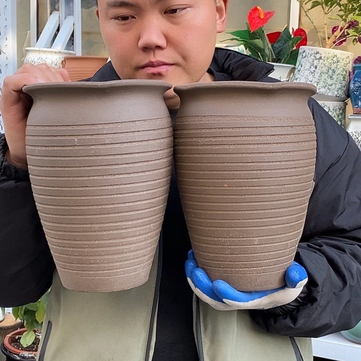花盆紫砂口17高25福利