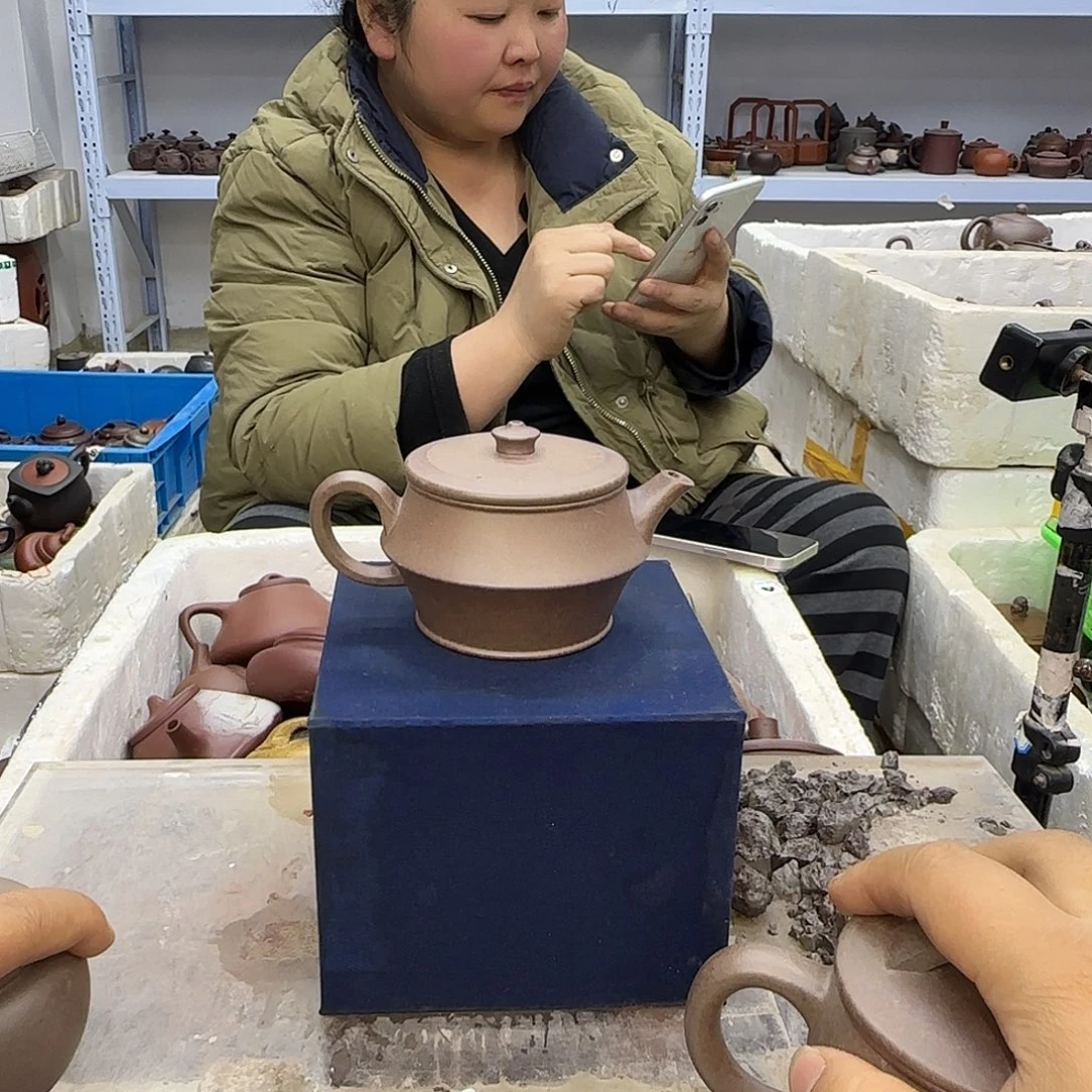 紫砂茶壶宜兴紫砂壶瑕疵处理