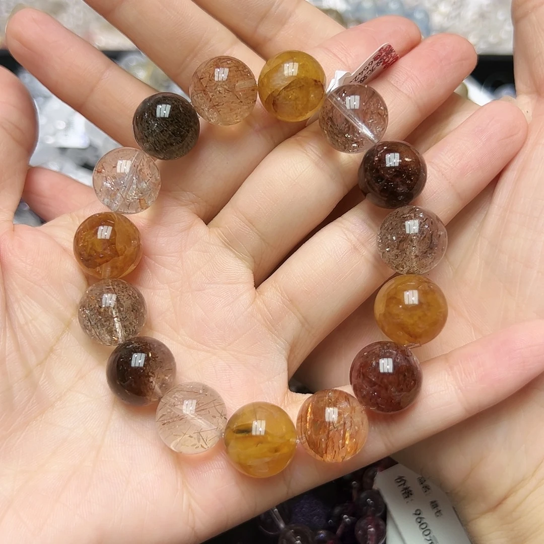 未镶嵌手链水晶多样性发一