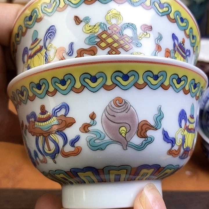 景德镇陶瓷藏式茶碗