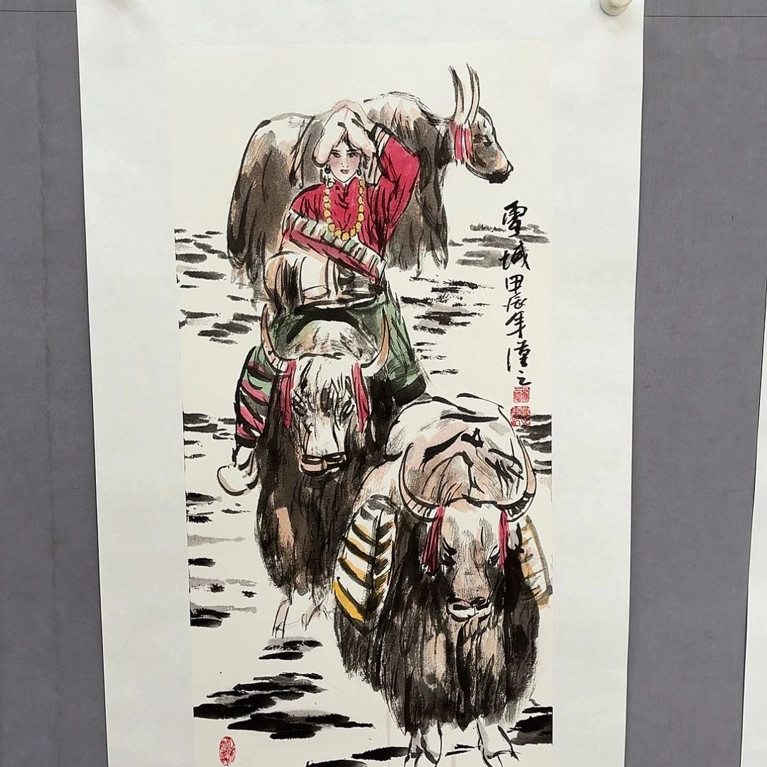 国画亲笔手绘原创