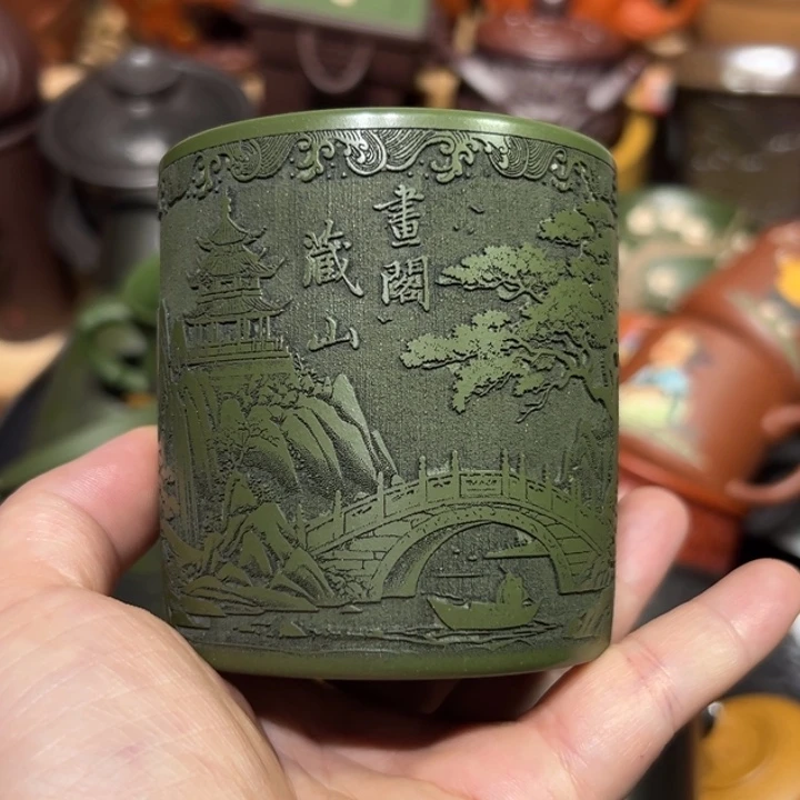 茶杯紫砂宜兴紫砂主人杯