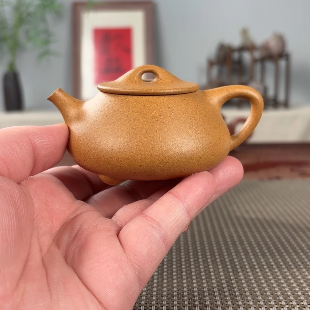 紫砂茶壶黄龙山原矿紫砂壶150