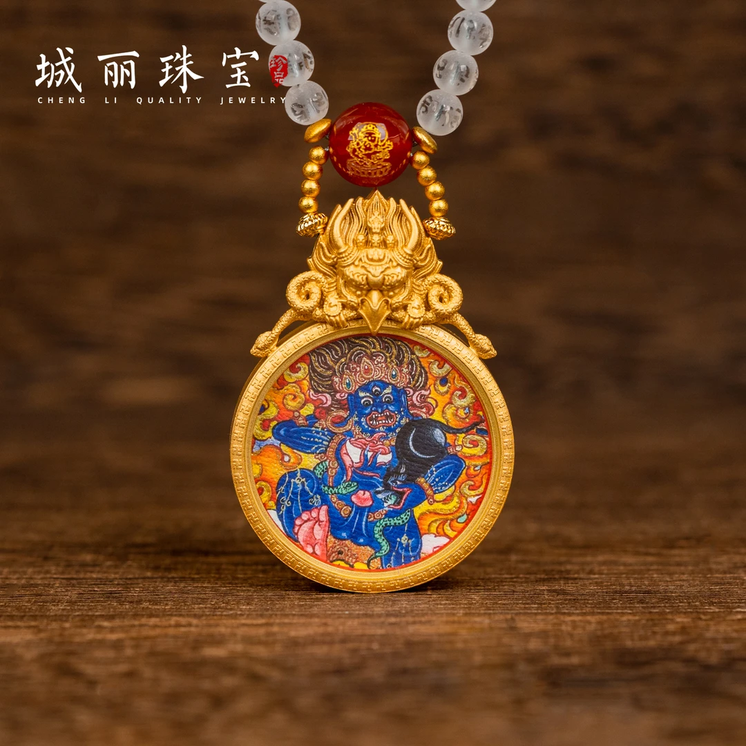 非金属皮质项链 【静文】黑才才白六字项链/条（多样发货）FL-2054