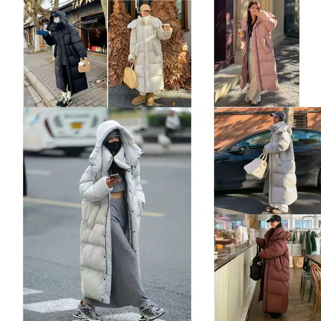 2025冬季新款泡芙长款羽绒服时尚百搭高端定制奢品系列女士羽绒服