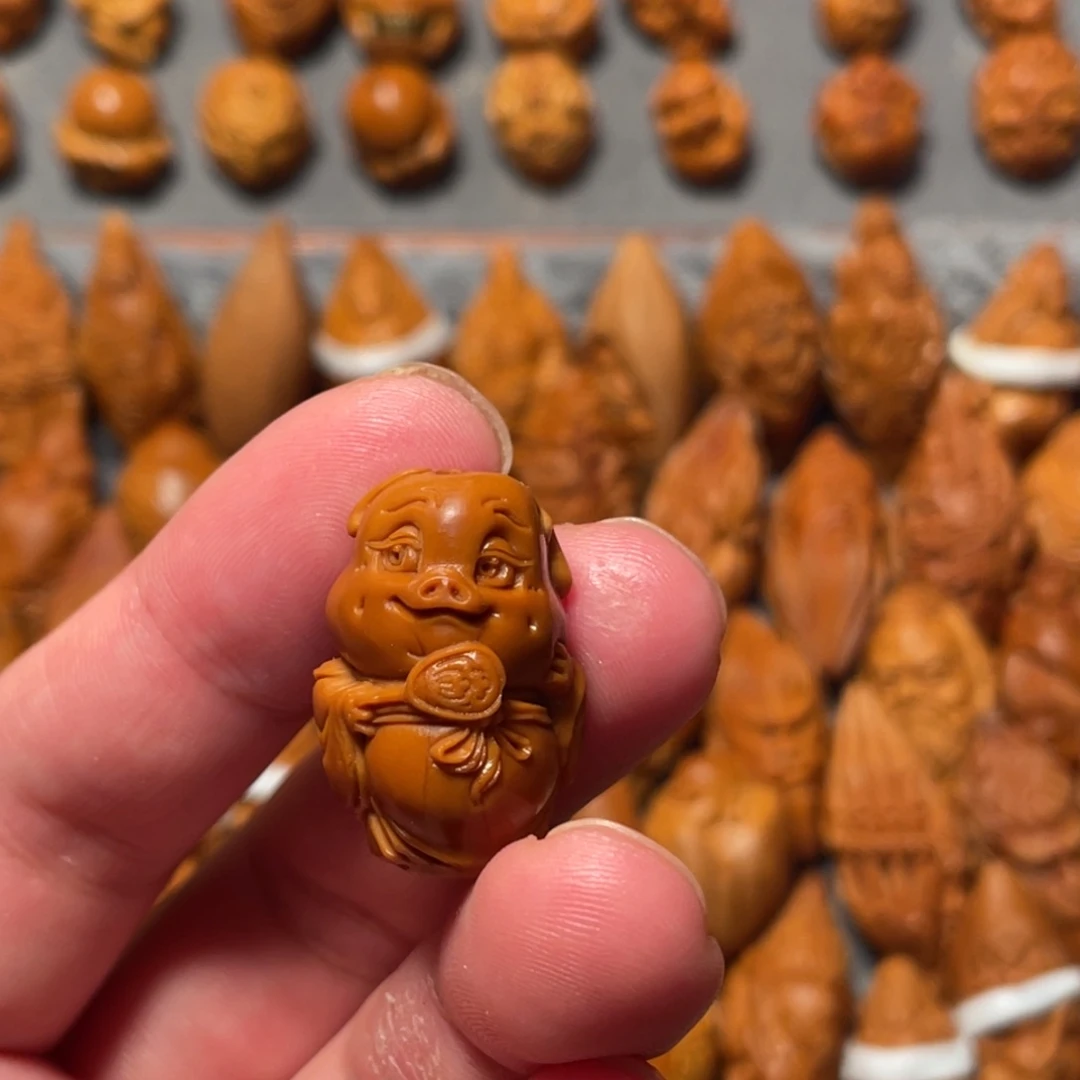 橄榄核手串/手链如意猪