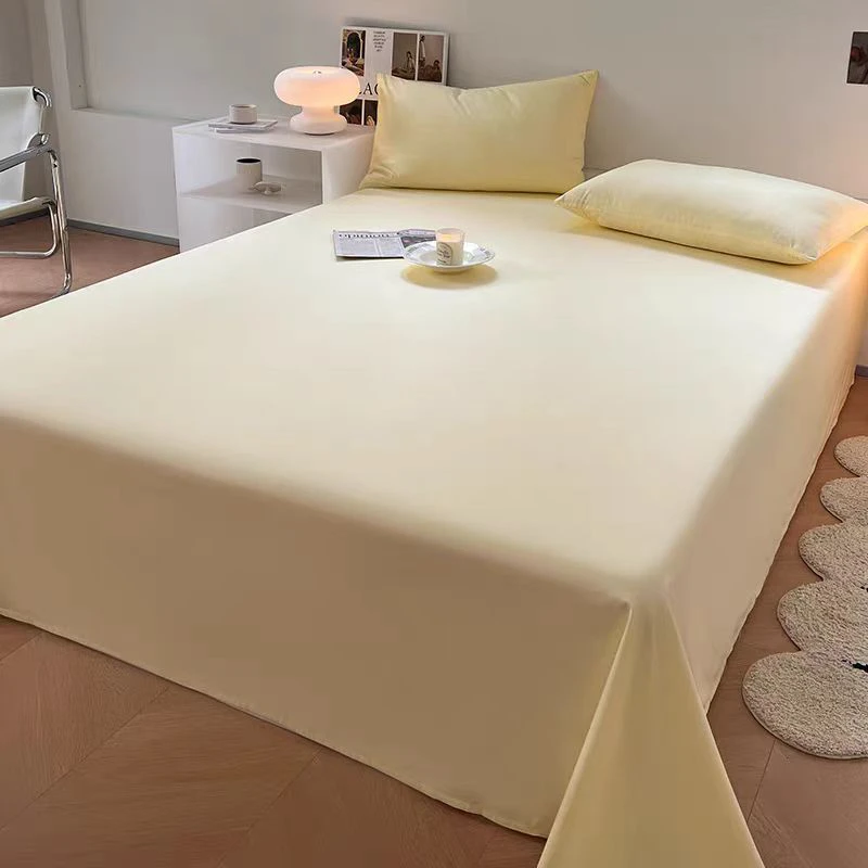 简约全棉纯色床单245*250微瑕～L063