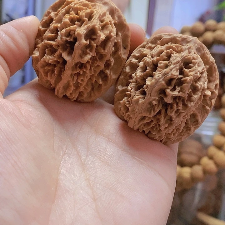 【闪购商品】文玩核桃把件41中国大花油