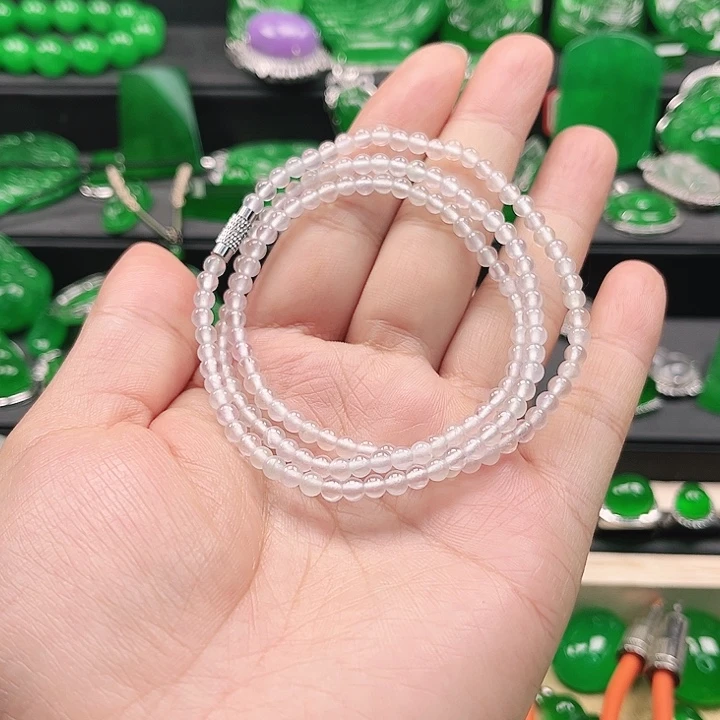 翡翠未镶嵌手链挂件