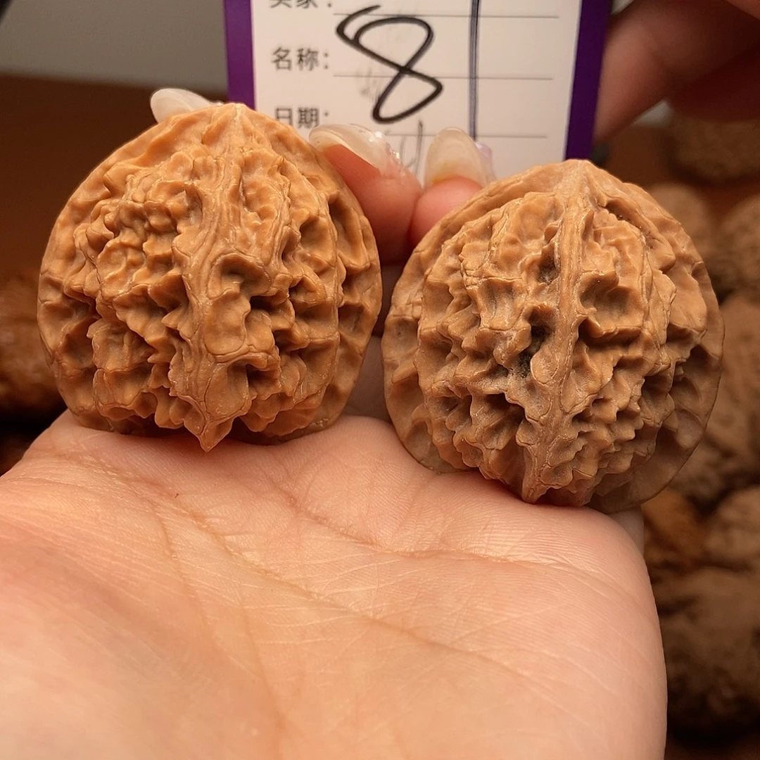 吊坠文玩核桃苹果园41