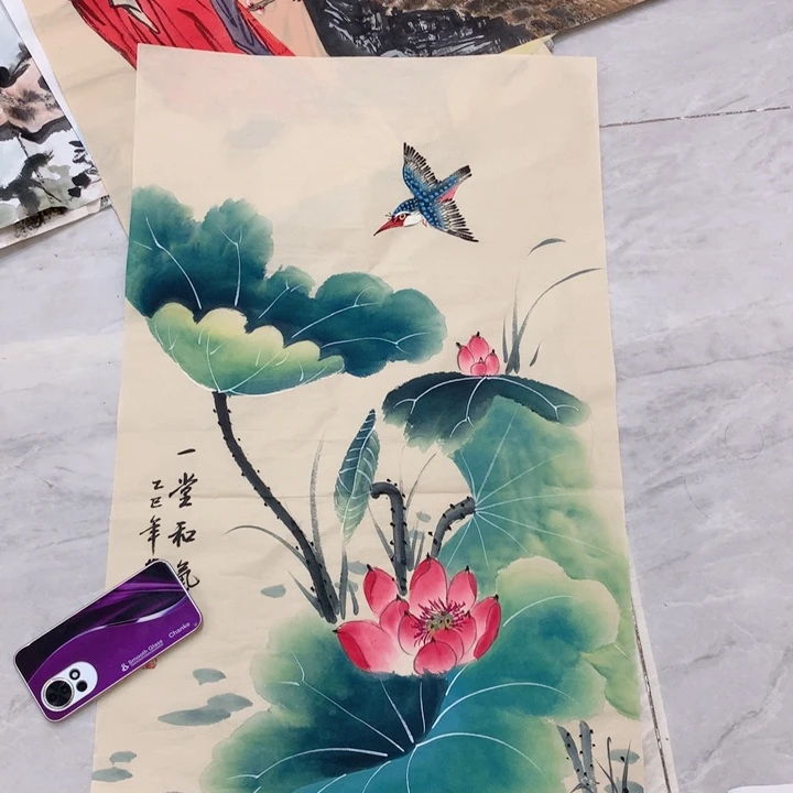 纸本国画作品欣赏品鉴