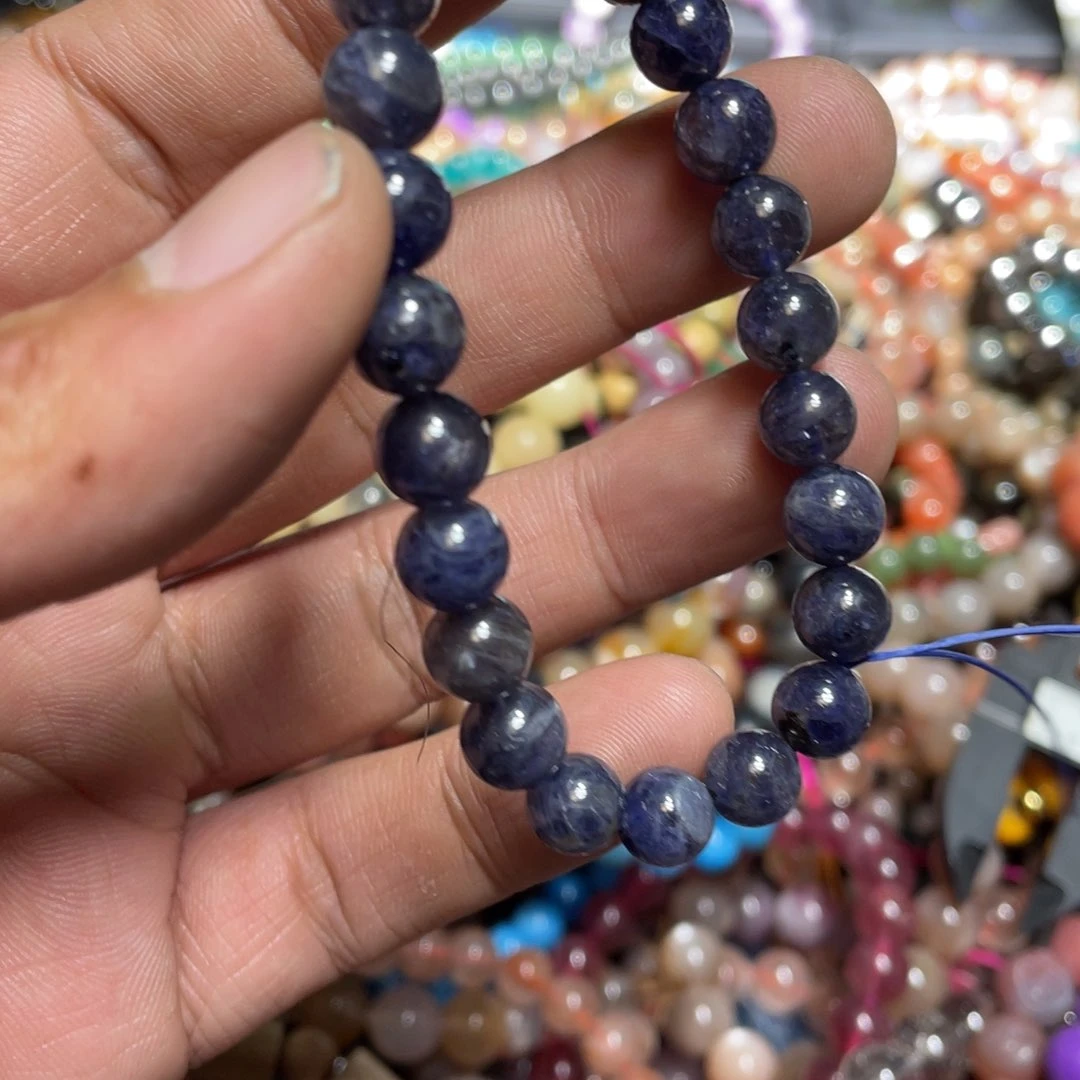 紫晶颈饰银S800镀金镶嵌