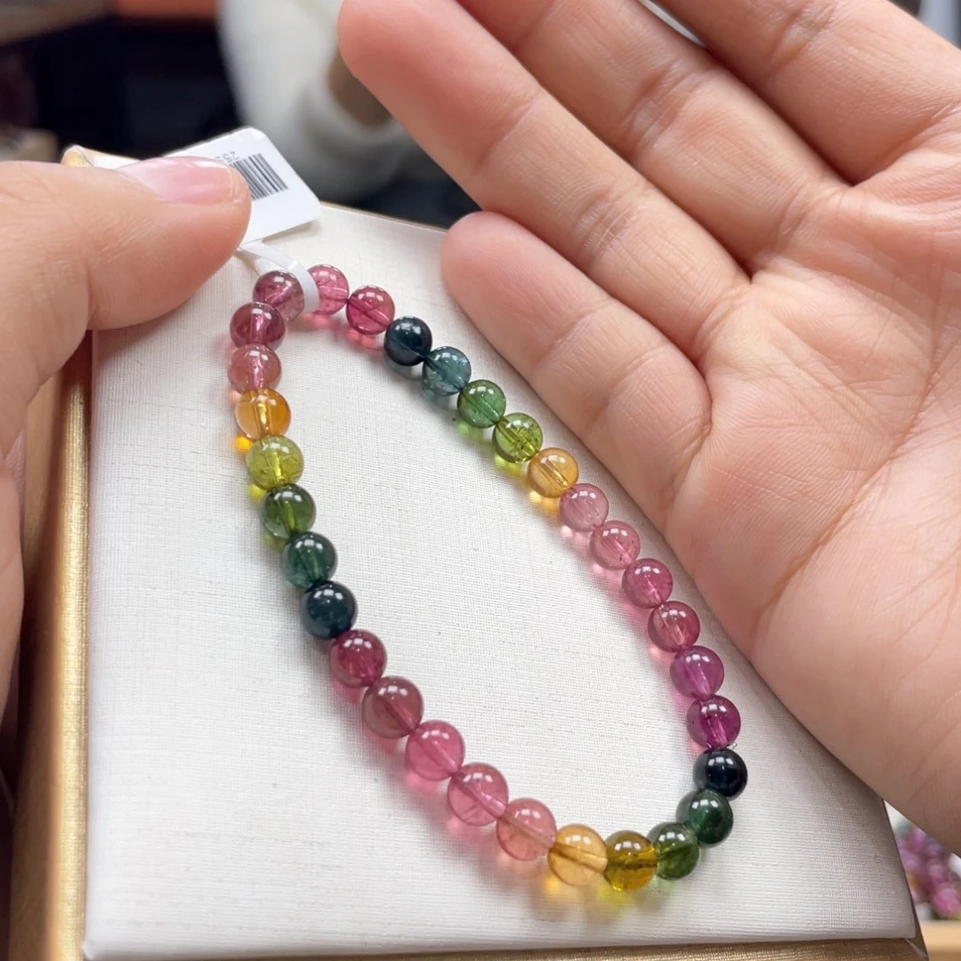 手串碧玺未镶嵌6mmmmmmmmm