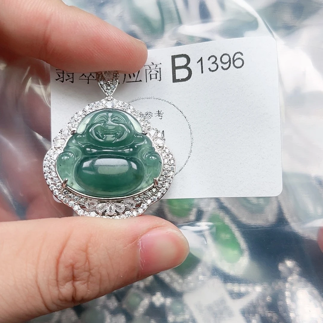 翡翠颈饰未镶嵌翡翠1396