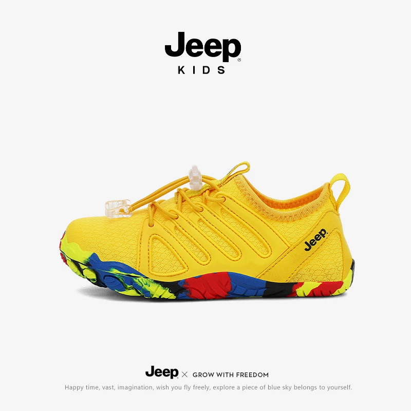 jeep儿童亲子溯溪鞋2025年夏季新款沙滩游泳鞋户外涉水轻运动凉鞋