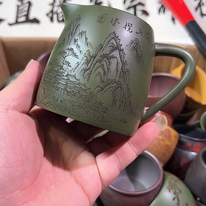 茶杯紫砂全手工紫砂主人杯