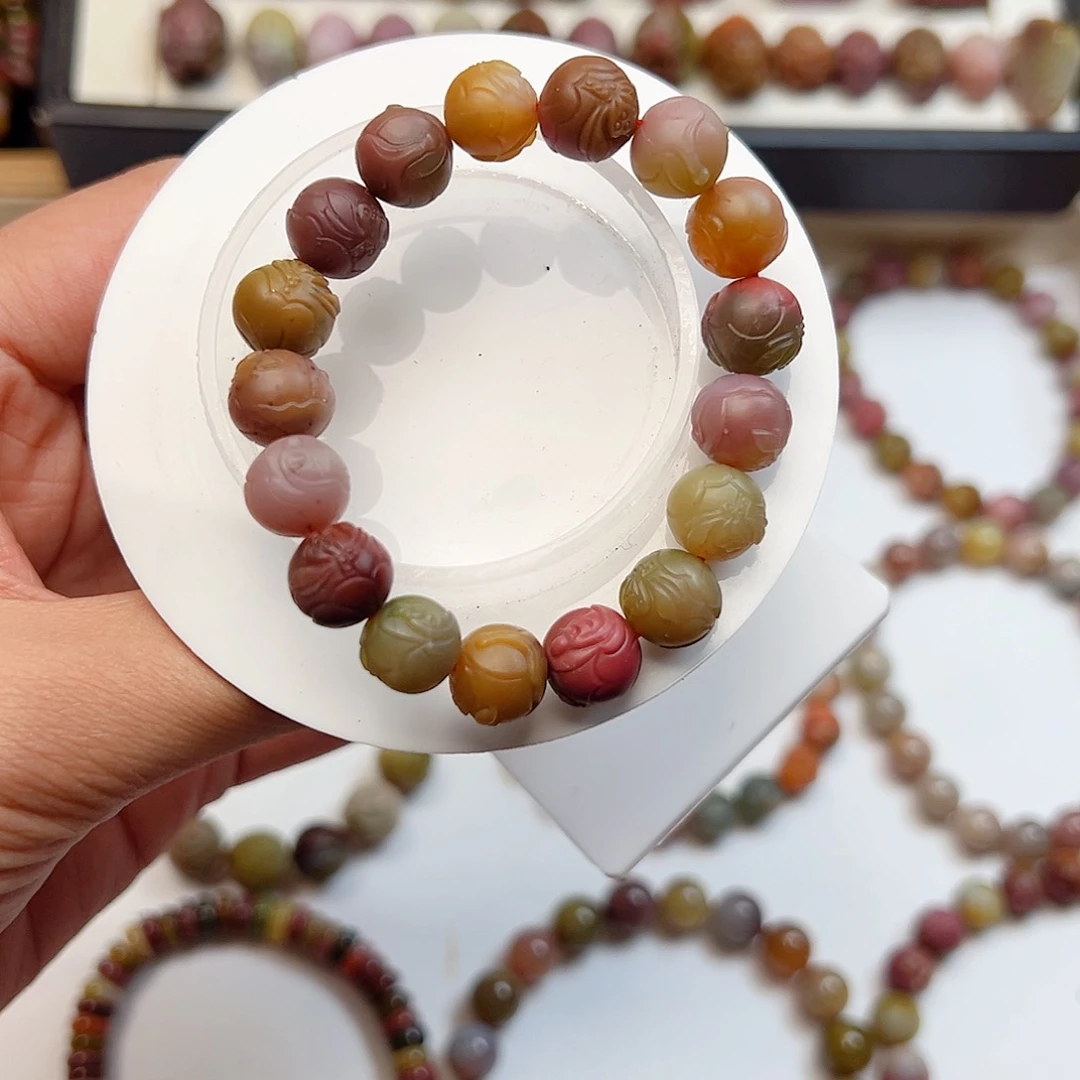 玛瑙/玉髓手链未镶嵌