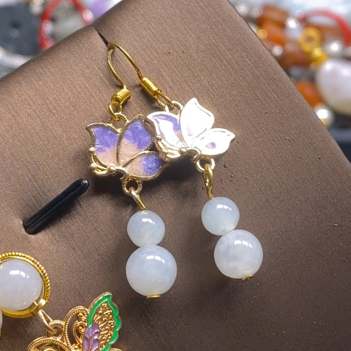 翡翠未镶嵌挂件天然缅甸翡翠