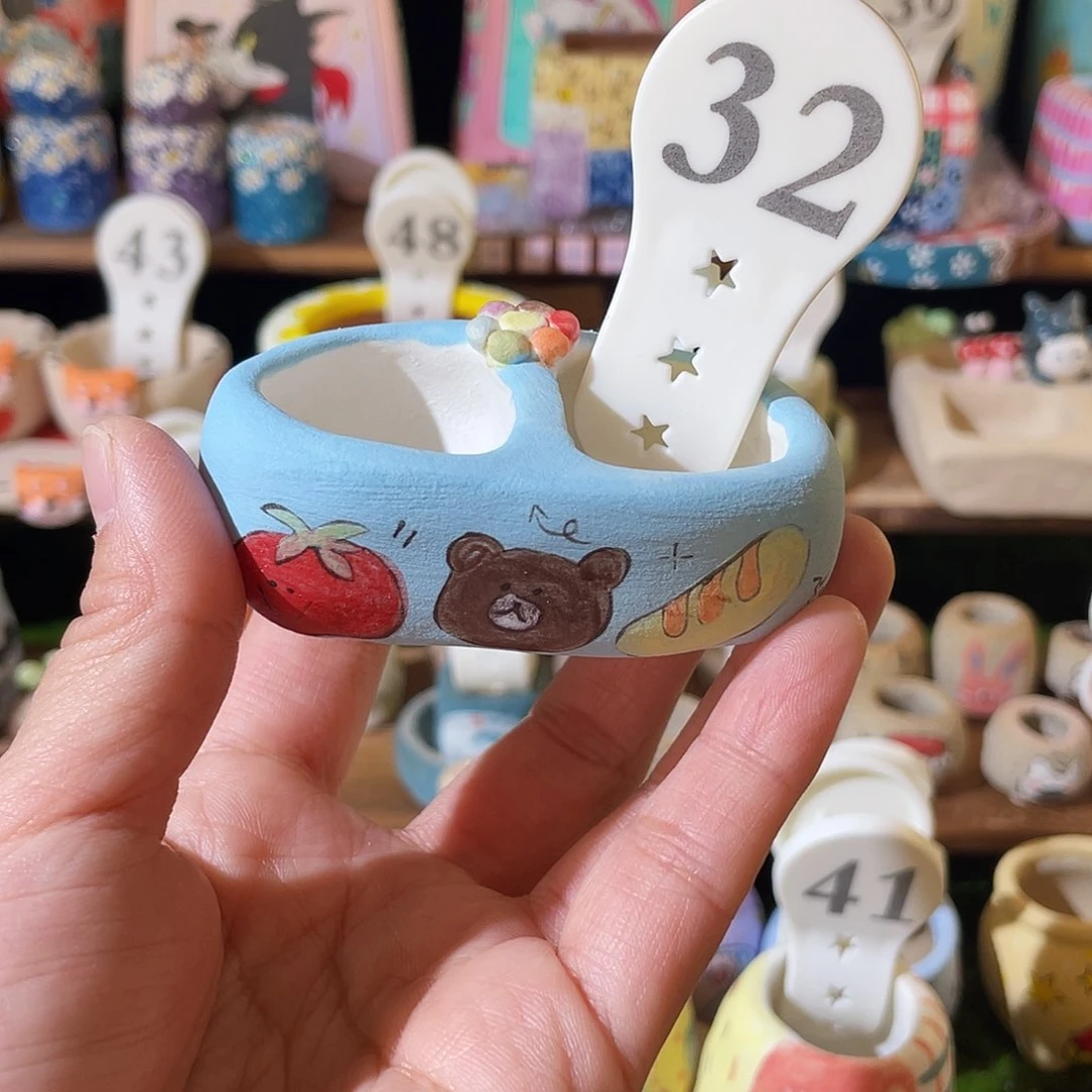 红陶32…..手工手绘