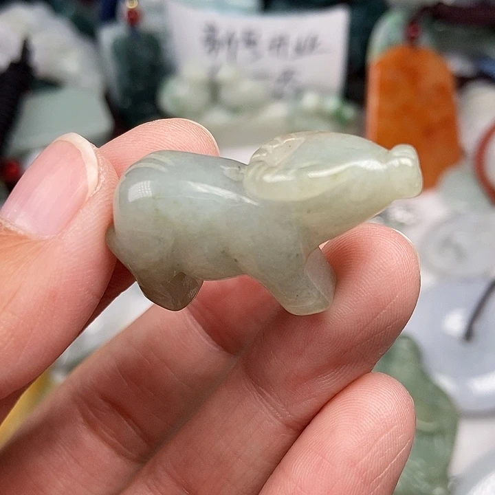 未镶嵌挂件翡翠翡翠